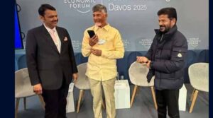 దావోస్ : ఒకే వేదికపై ముగ్గురు సీఎంలు