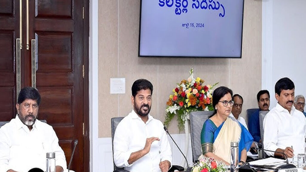 నేడు కలెక్టర్లతో సీఎం రేవంత్‌ రెడ్డి భేటి