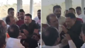 రియల్ ఎస్టేట్ బ్రోకర్‌పై చేయి చేసుకున్న ఈటల