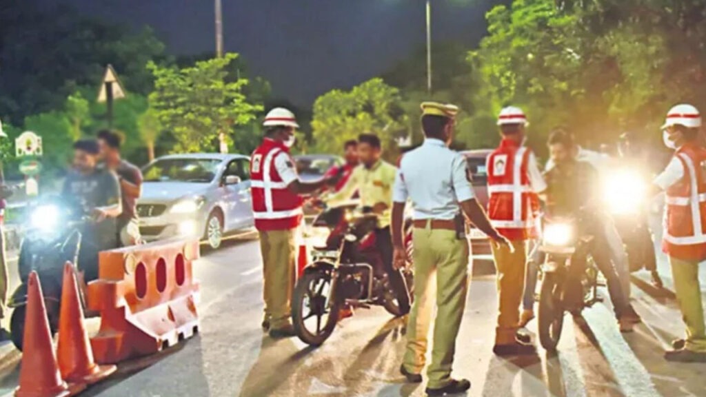 Heavy cases of drunk and driving in Hyderabad