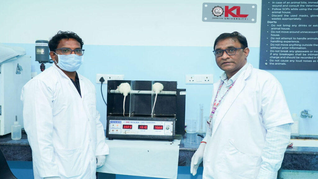 కెఎల్ కాలేజ్ ఆఫ్ ఫార్మసీ పరిశోధనలు వేగవంతం