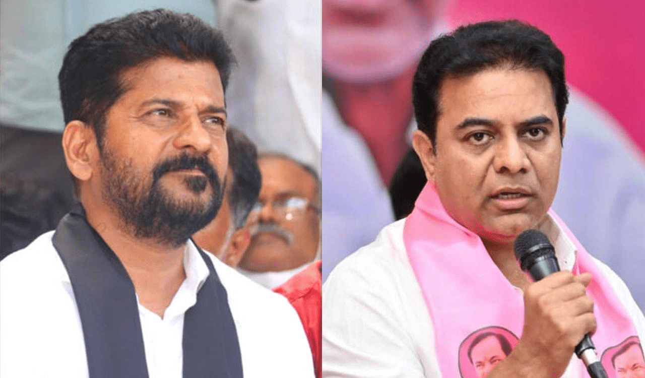 ktr and revanth reddy