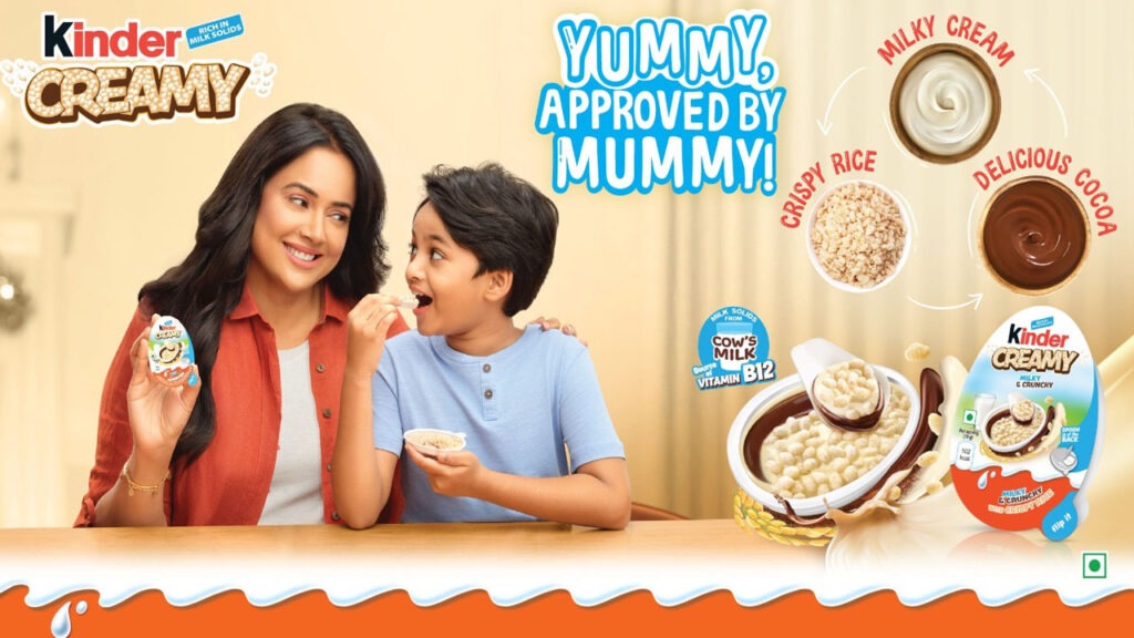 “యమ్మీ అప్రూవ్డ్ బై మమ్మీ” ను ప్రారంభించిన కిండర్ క్రీమీ