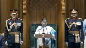 ఉభయసభలను ఉద్దేశించి రాష్ట్రపతి ప్రసంగం