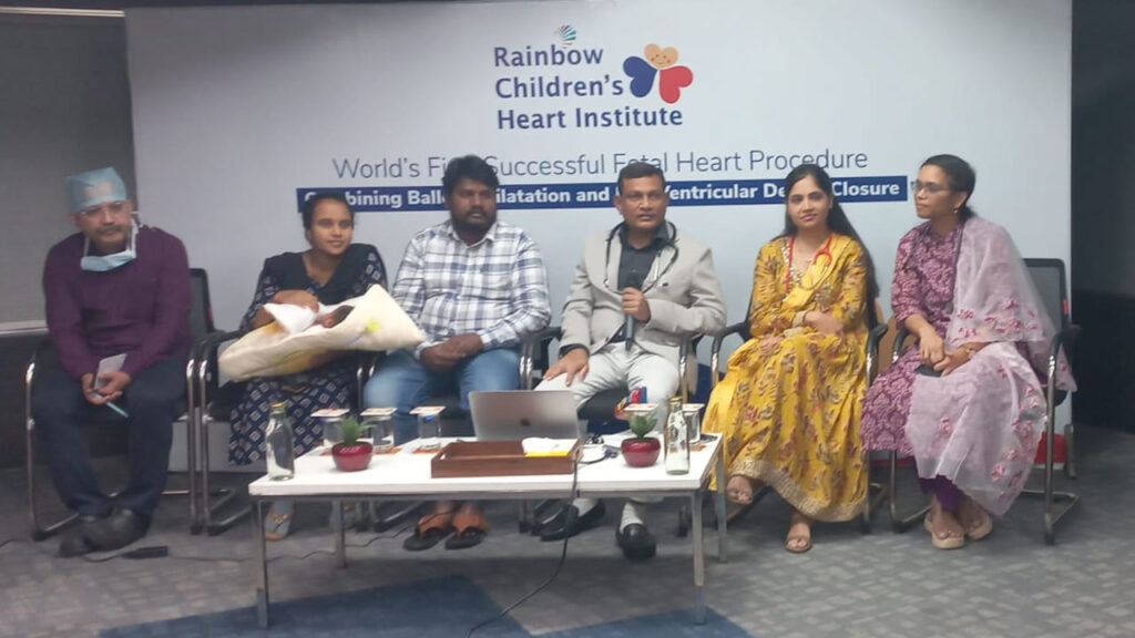 గర్భస్థ పిండం గుండెకు అద్భుతమైన చికిత్స