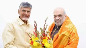 చంద్రబాబు విందుకు అమిత్ షా