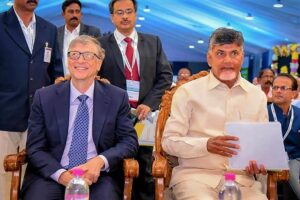 బిల్ గేట్స్ తో చంద్రబాబు సమావేశం!