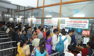 మూతబడ్డ శ్రీవారి వైకుంఠ దర్శనం కౌంటర్లు