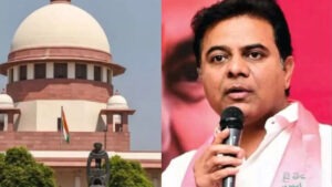 కేటీఆర్ కు సుప్రీం కోర్టులో చుక్కెదురు