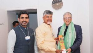 బిల్స్ గేట్స్‌తో చంద్రబాబు భేటీ