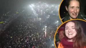 కుంభమేళాకు తరలివస్తున్న విదేశీయులు