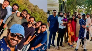 మెగా హీరోలతో మంచు మనోజ్ సంక్రాంతి సంబరాలు