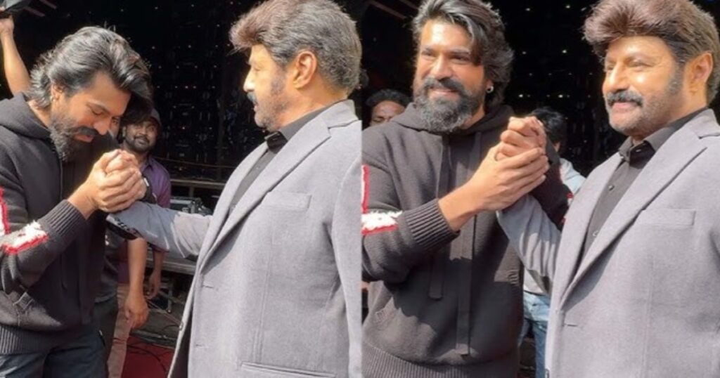 బాలయ్య షోలో రామ్ చరణ్ అల్లరి.