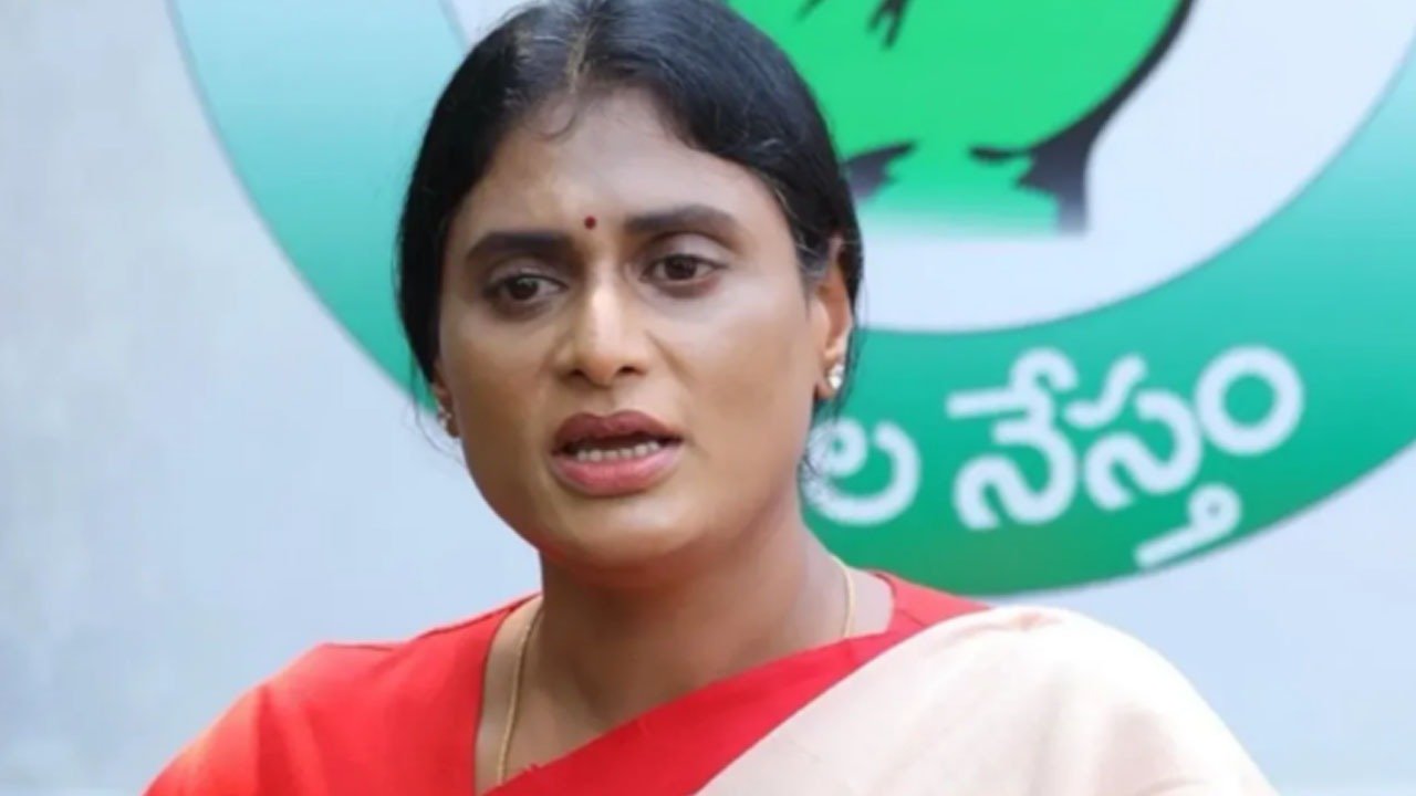 ys sharmila asked cm chandrababu to pay the pending dues of aarogyasri