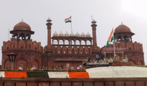 న్యూఢిల్లీ లోని ఎర్రకోట ప్రాంగణంలో స్వాతంత్య్ర దినోత్సవం