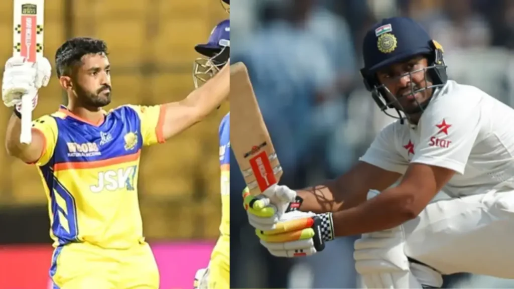 భారత జాతీయ జట్టుకు ప్రాతినిధ్యం వహించిన కరుణ్ నాయర్