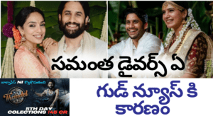 సమంత డైవర్స్ – అక్కినేని ఇంట్లో గుడ్ న్యూస్ కి కారణమా ?