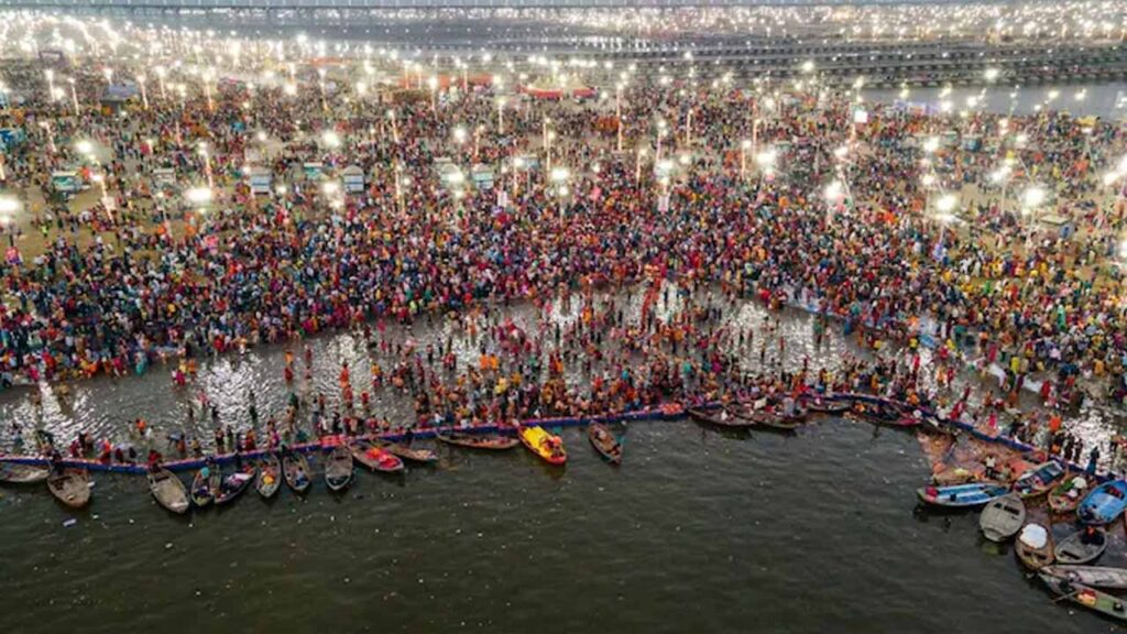 కుంభమేళాలో 55 కోట్ల మంది పుణ్యస్నానాలు: ప్రభుత్వం ప్రకటన