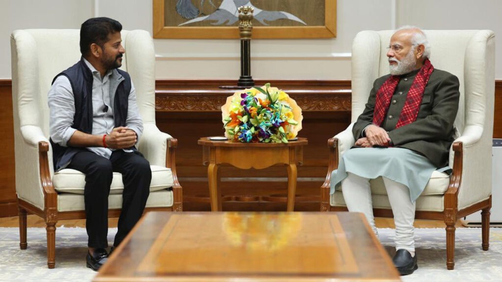 నేడు ప్రధానితో సీఎం రేవంత్‌రెడ్డి భేటీ