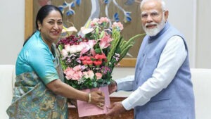 ప్రధాని మోడీతో ఢిల్లీ సీఎం రేఖా గుప్తా భేటీ