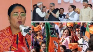 ఢిల్లీ సిఎంగా రేఖ గుప్తా ప్ర‌మాణం (పొటోలు)