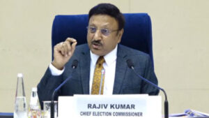 ఈసీ నిష్పక్షపాతంగా ఉండే వ్యవస్థ : సీఈసీ రాజీవ్ కుమార్