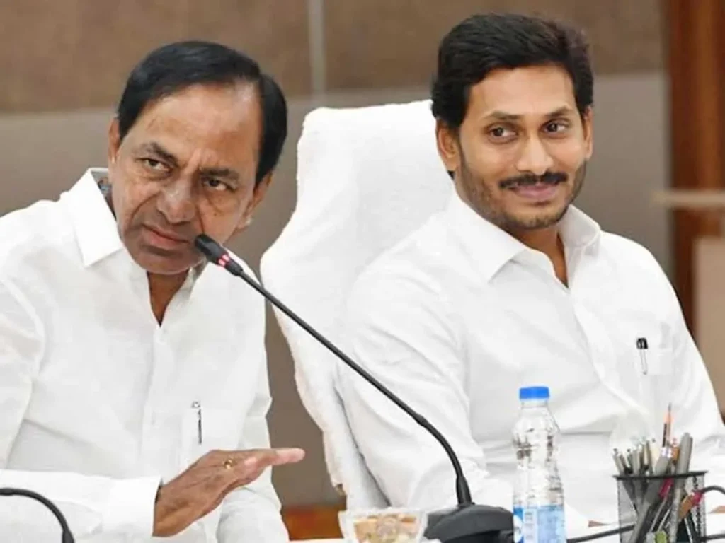 KCR Jagan Srisailam project