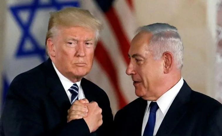 Meeting with Trump and Netanyahu