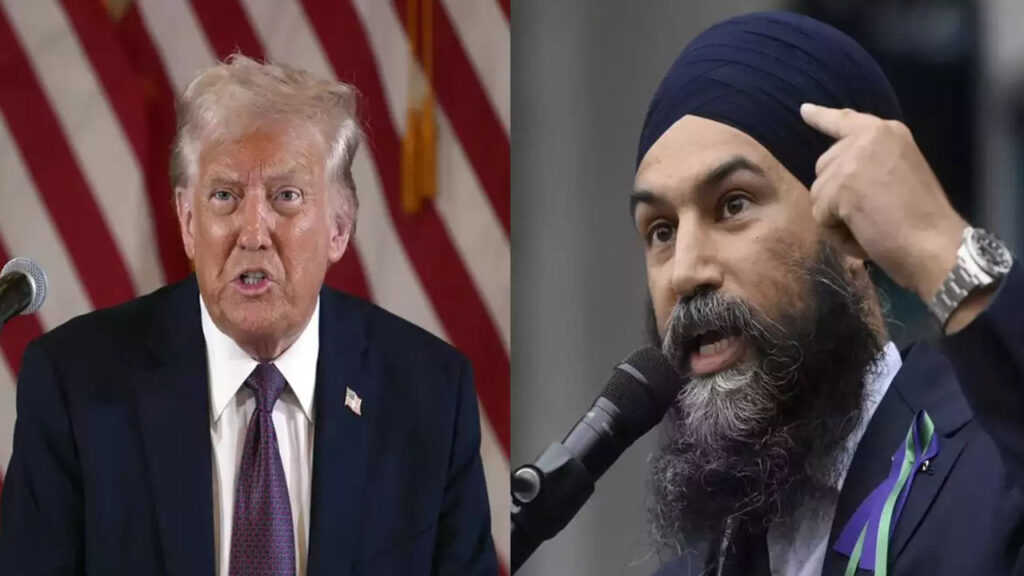 ట్రంప్‌ను కెనడాలోకి బ్యాన్‌ చేయాలి: జగ్మీత్‌ సింగ్‌