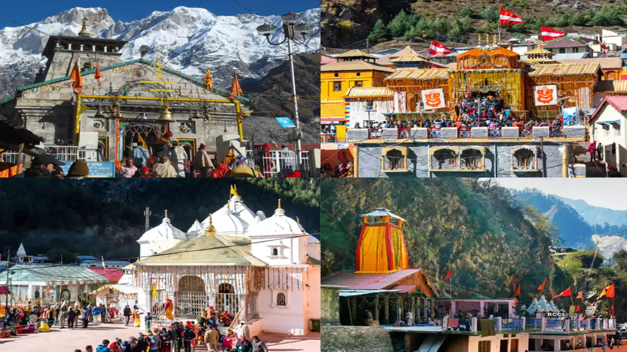 Uttarakhand has released the schedule for the Char Dham Yatra.