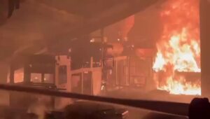 కూకట్పల్లి ప్రశాంత్ నగర్ లో అగ్ని ప్రమాదం