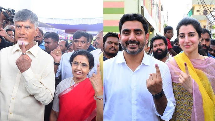  ఎమ్మెల్సీ ఎన్నిక‌ల్లో బాబు లోకేశ్ ఓటు