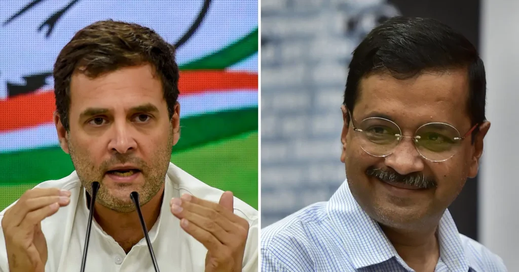 కేజ్రీవాల్ కు రాహుల్ గాంధీ సవాల్