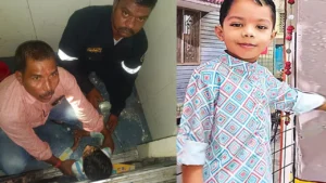 లిఫ్టులో ఇరుక్కున్న బాలుడు మృతి