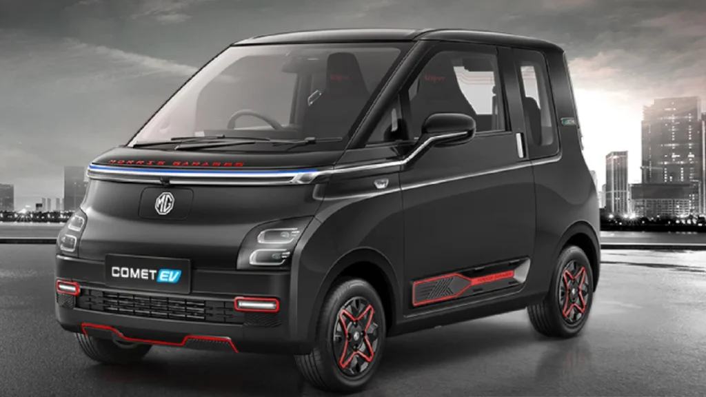 మార్కెట్లోకి ఎంజీ కామెట్ కారు కొత్త వెర్షన్