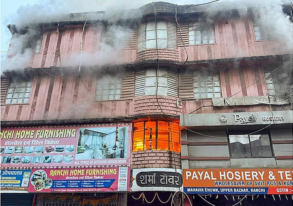 ranchi fire