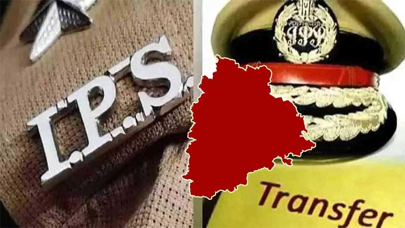 telangana ips transfers