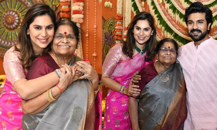 upasana special post about anjana devi detailsd