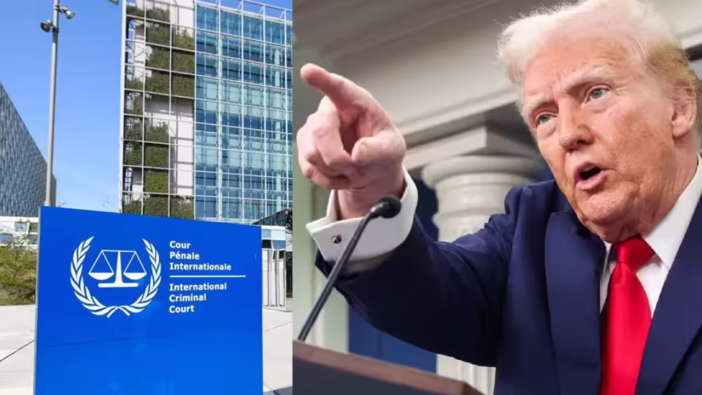 అంతర్జాతీయ క్రిమినల్ కోర్టుపై ఆంక్షలు విధించిన ట్రంప్