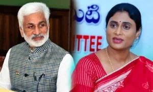 వైఎస్ షర్మిలతో, విజయసాయిరెడ్డి భేటీ?