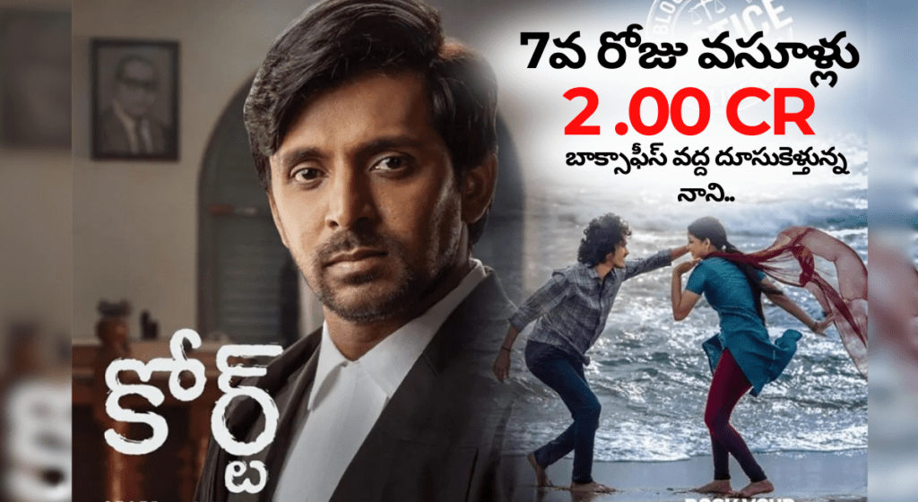 Court movie : 7వ రోజు వసూళ్లు -బాక్సాఫీస్ వద్ద దూసుకెళ్తున్న నాని