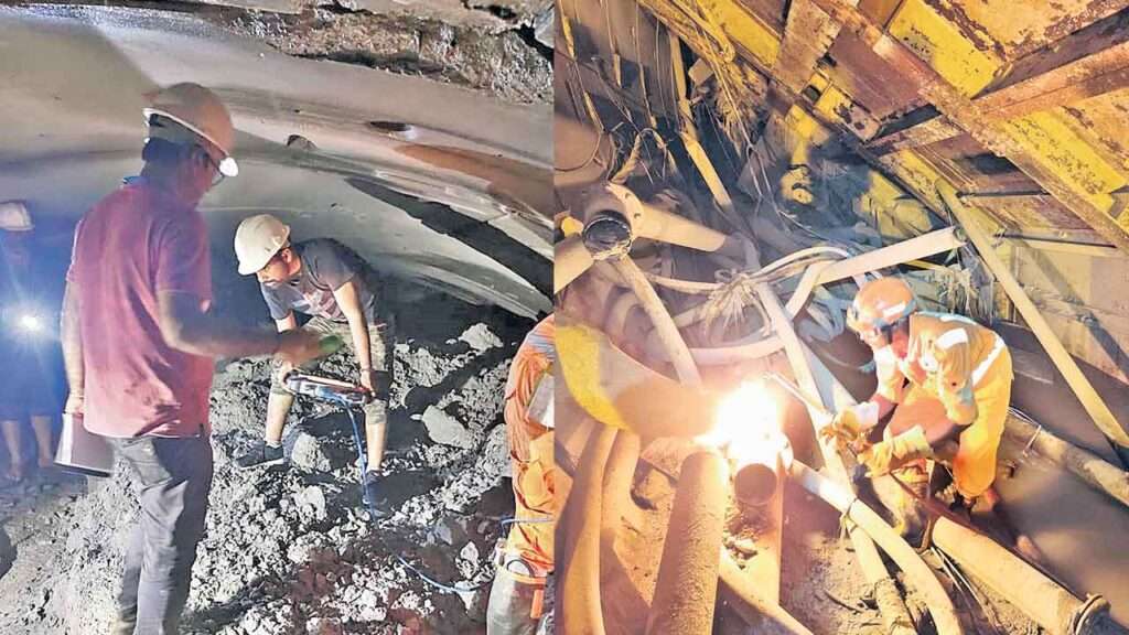 సొరంగంలో 8 ప్రదేశాలను గుర్తించిన ఎన్జీఆర్ఐ