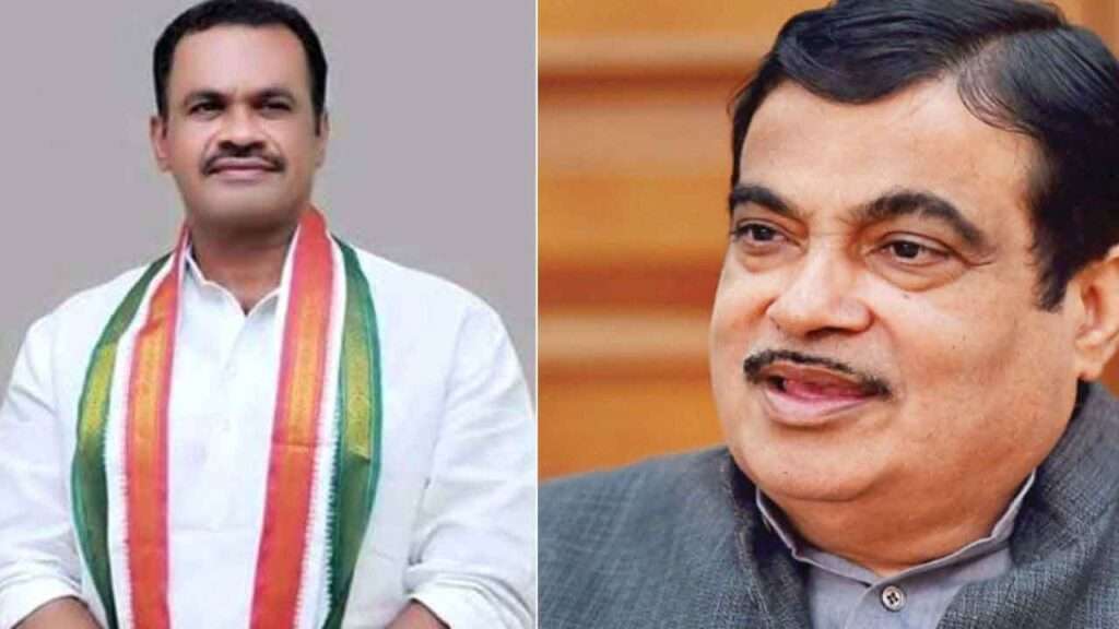 నితిన్ గడ్కరీతో కోమటిరెడ్డి భేటీ