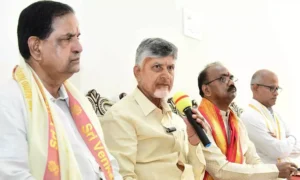వేంకటేశ్వరుడి దయతోనే మీ మధ్య ఉన్న: చంద్రబాబు నాయుడు