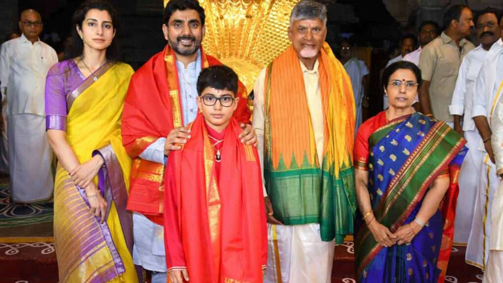 CM Chandrababu : నేడు కుటుంబసమేతంగా తిరుమలకు సీఎం చంద్రబాబు