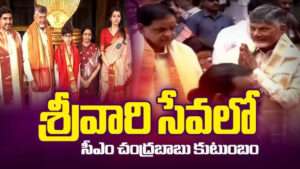 తిరుమల శ్రీవారిని దర్శించుకున్న సీఎం చంద్రబాబు