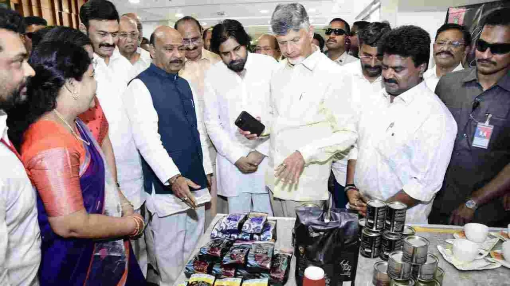 Chandrababu Naidu : అరకు కాఫీ స్టాల్ ఏర్పాటుపై చంద్రబాబు స్పందన