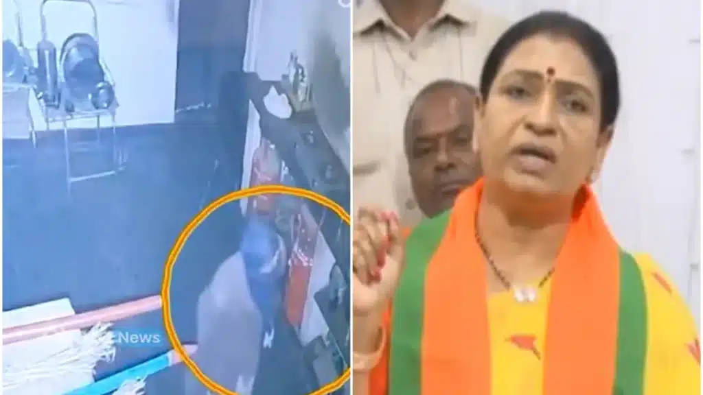 DK Aruna: డీకే అరుణ ఇంట్లో దుండగుడి ప్రవేశం ఫోన్ చేసి మాట్లాడిన రేవంత్