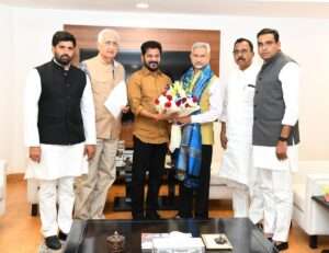 జయశంకర్ తో రేవంత్ రెడ్డి భేటీ