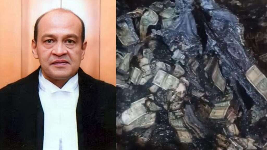 Justice Yashwant Varma : జస్టిస్ వర్మ నివాసంలో కాలిపోయిన నగదు